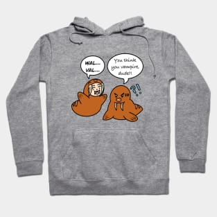 Cute cartoon walrus kid Hoodie